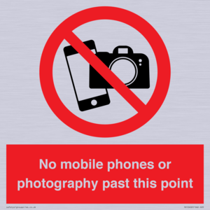 No mobile phones or photography past this point